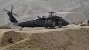 Black Hawk combat helicopters